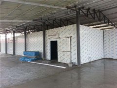 建造7500平米生鮮電商冷凍庫，冷庫設備安裝造價